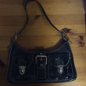 Mini leather handbag